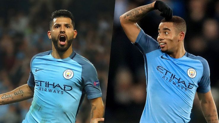 Sergio Aguero or Gabriel Jesus: Which Manchester City striker is best?