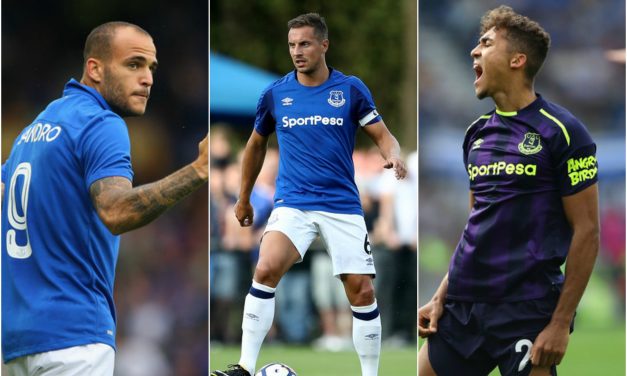 Three Everton players under threat after the sacking of Ronald Koeman